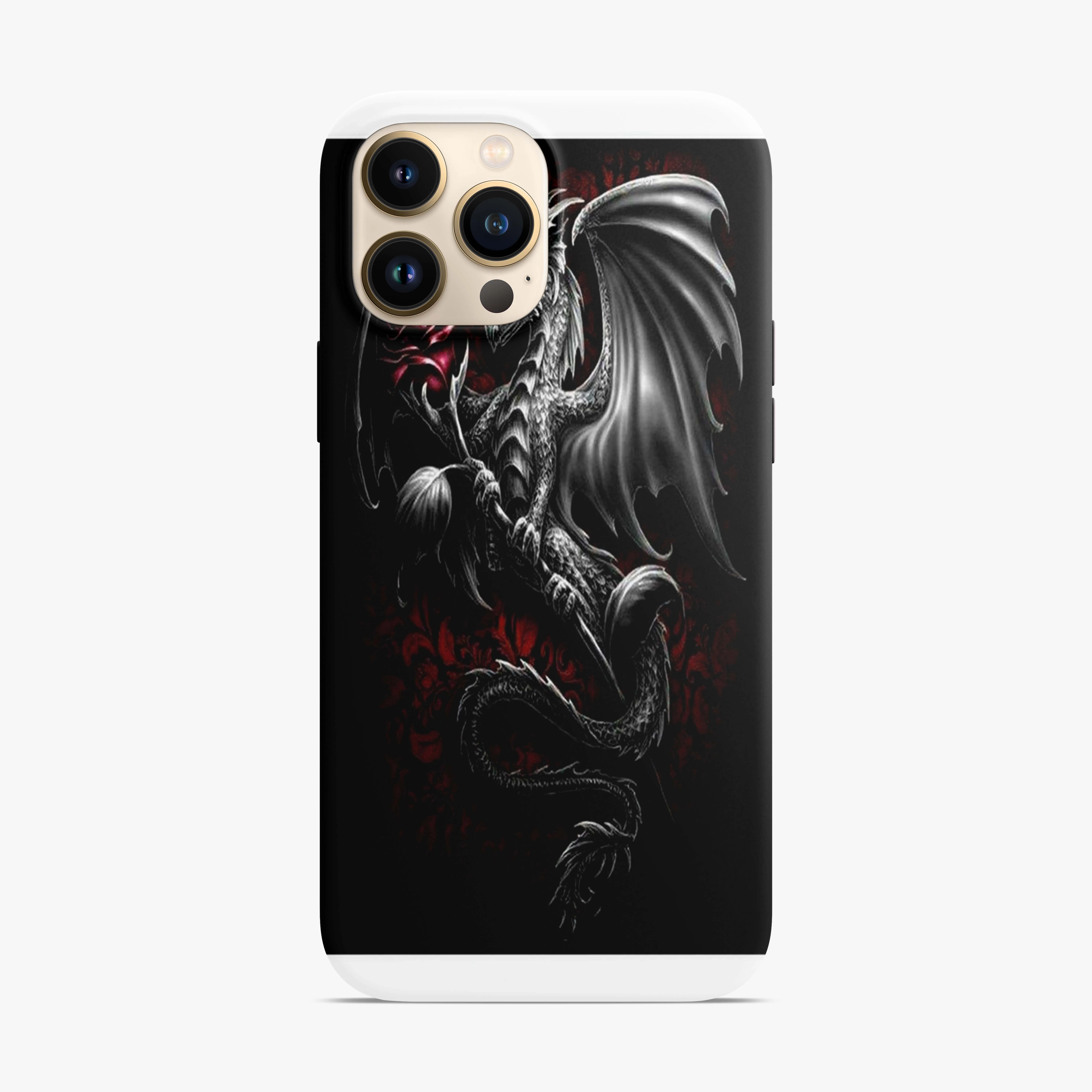 Жёсткий чехол с рисунком дракона 5D для iPhone 5 5S 6 6S 7 8 Plus X XS XR Max 11 12 13 Pro Mini | Мобильные
