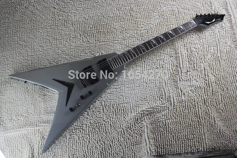 

Free Shipping High Quality Dean Flying V Laue Muataine Signature EMG initiative to Pickups Electric Guitar hott3