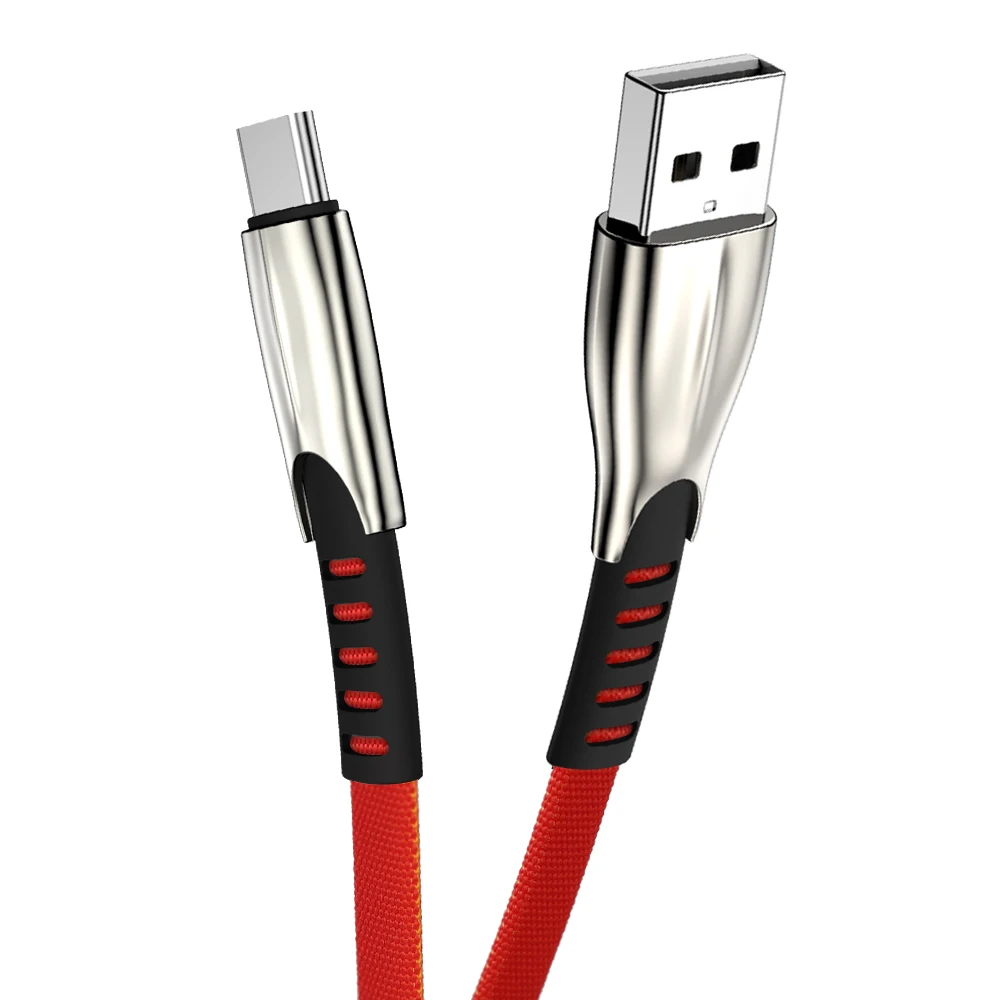 1 м 2 м 3 м USB C кабель для передачи данных для samsung S8 S9 S10 Plus huawei P20 P30 Pro Xiaomi mi 8 9 Красный mi K20 Note 7 usb type C кабели для зарядки - Цвет: Красный