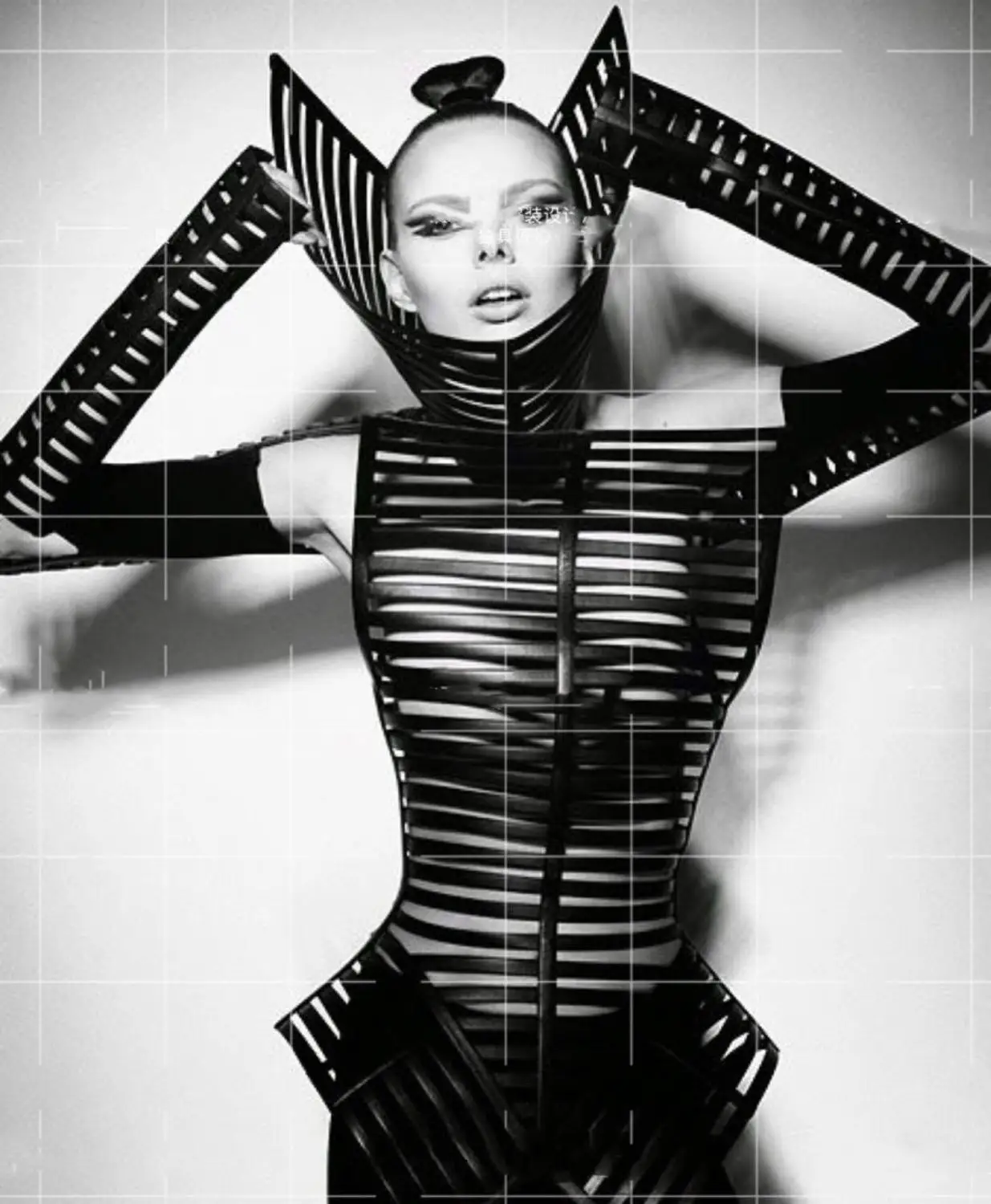 Женская вечеринка модная неделя T-Show женская модель костюм для подиума одежда