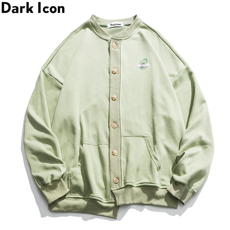 Темно икона авокадо махровый кардиган толстовка с v образным вырезом уличная