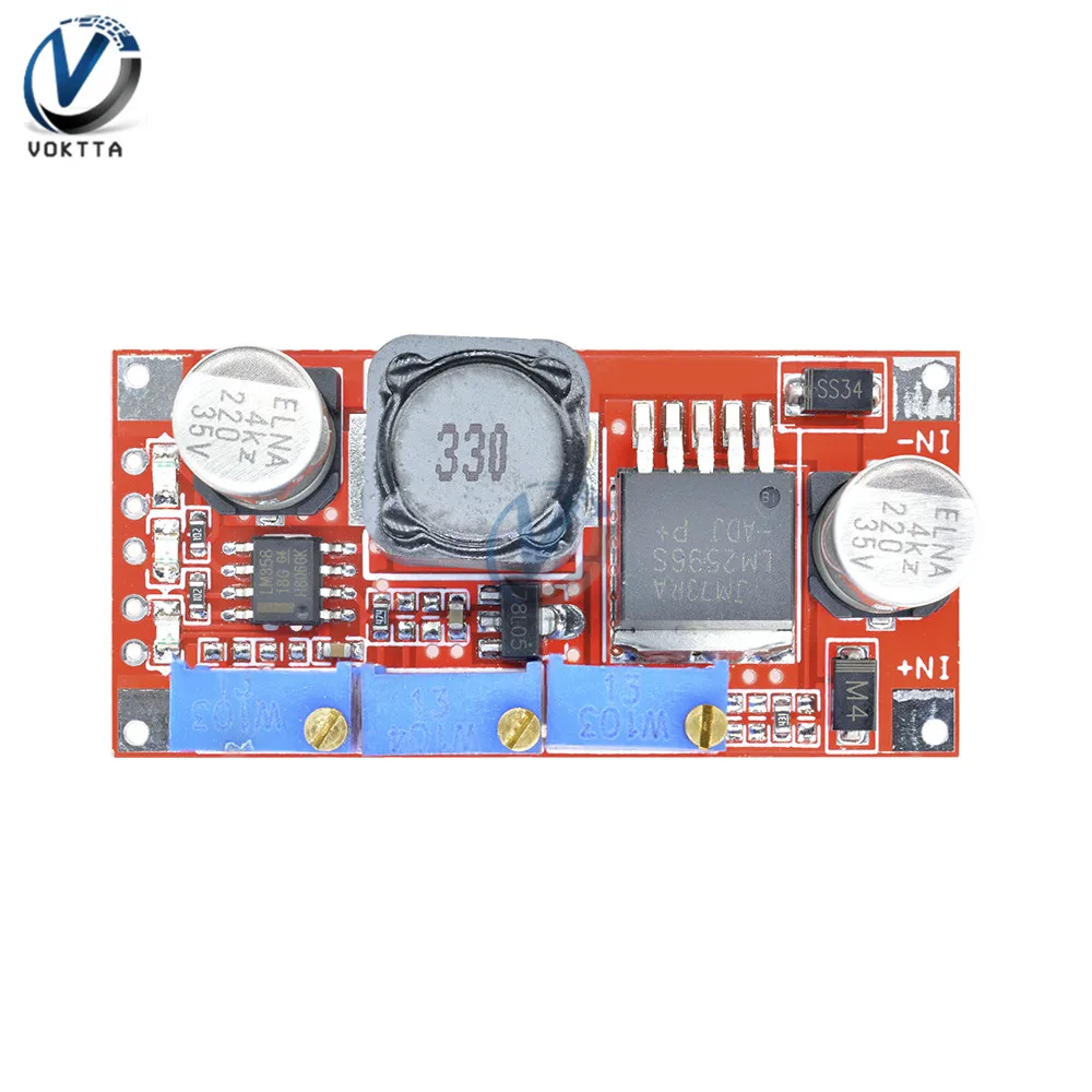 LM2596 DC-DC понижающий CC CV модуль питания светодиодный драйвер зарядное устройство