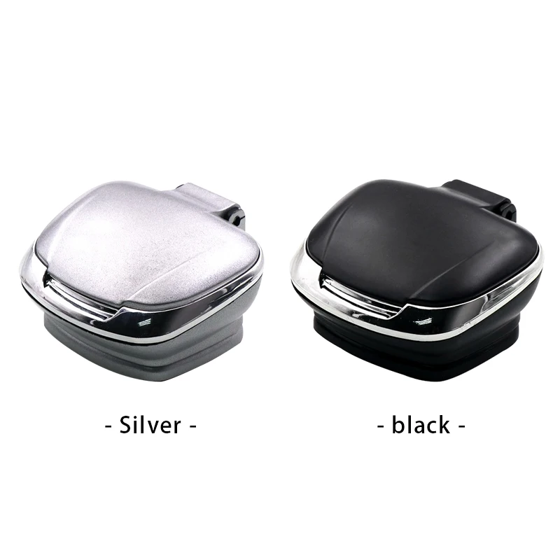 

Personalized Creative Car Ashtray Auto Cigarette Lighter Ashtray Holder Smokeless USB Charge Blue LED Light Indicator