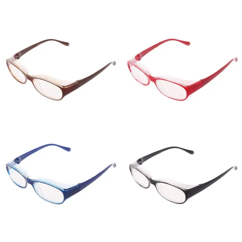 

2021 Safety Goggles Eye Protection Anti-fog Wind Dust Sand Blue Glasses Pollen-proof