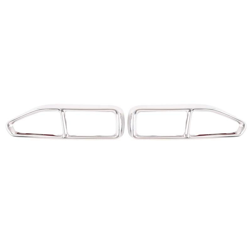 

Car 4 Outlet Exhaust Pipe Frame Decorative Stainless Steel for -BMW 7 Series G11/G12 2019 2020 Accessories Interior