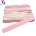 500 шт.лот пилка для ногтей розовая деревянная 240240 одноразовая Полировочная профессиональная пилка для ногтей Limes UV пилка для ногтей наждачная бумага прямой Стайлинг