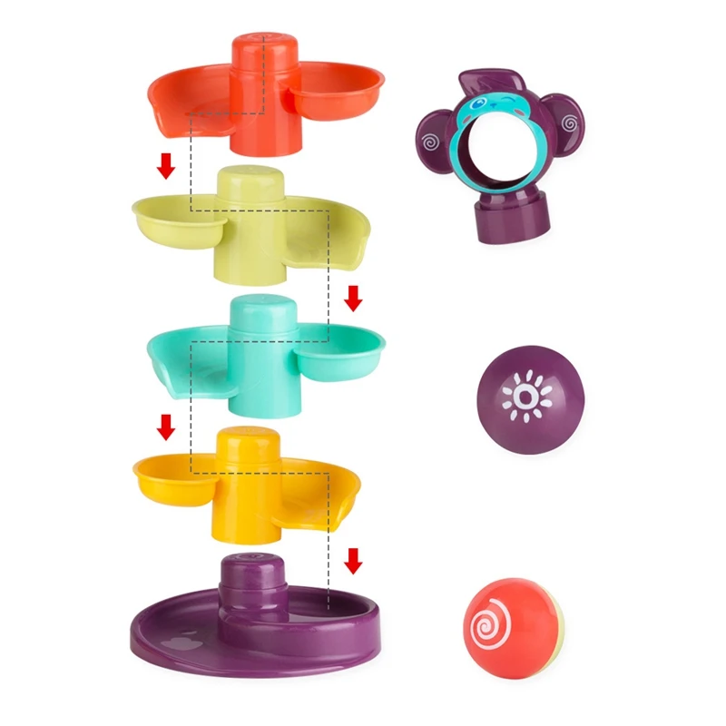 Детский игровой домик трек поворотный музыкальный мяч Детская Планерная башня