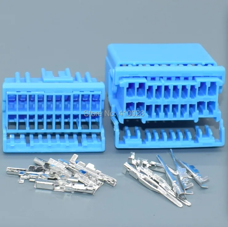 

Shhworldsea 20-контактный 1,0 мм 1,8 мм автомобильный CD-плеер, разъем для динамика, аудио автоматический разъем, женский и мужской для Honda Buick