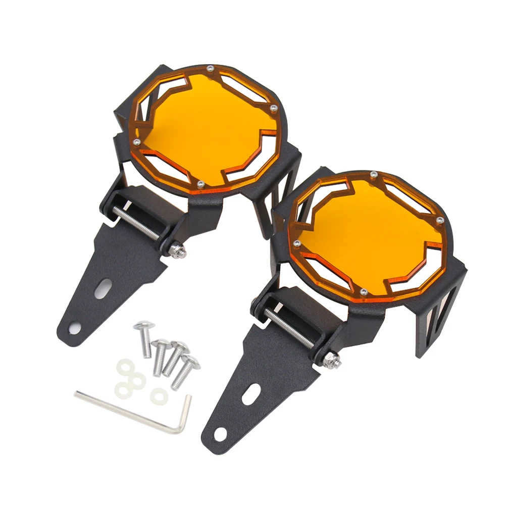 Fog Lamp Guard Fits For Bmw R1250GS Adventure R1250HP R1250 GS HP G310GS R1200GS ADV LC F900XR F900R Flipable Foglight Protector |