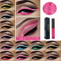 16 colors longlasting cosmetic tools charming pigment eyeshadow glitter eyeliner liquid pencil eye makeup