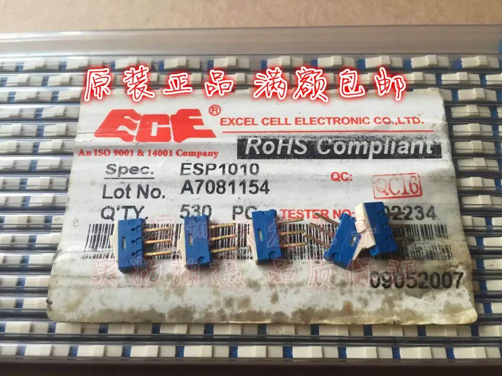 

Original new 100% ESP1010 spacing 2.54mm toggle switch slide switch 3pin 2 gear