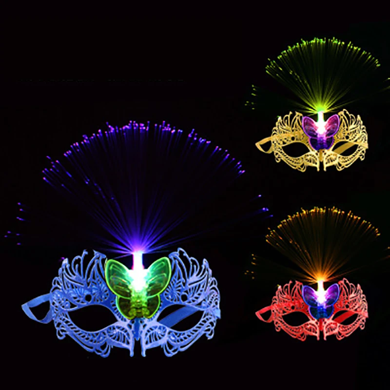 Креативный светильник маска игрушка волокно таинственный стиль дизайн девушка