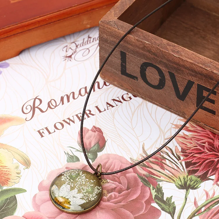 Кулон из натурального белого хрустального камня ожерелье с разноцветными