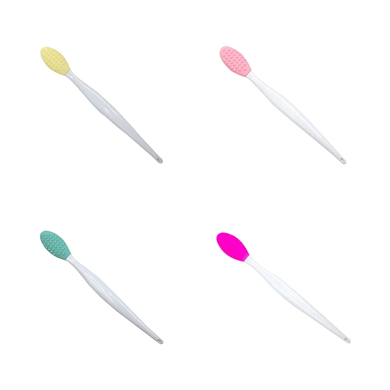 

Portable Pore Cleaning Brush Double-sided Silicone Exfoliating Lip Brush