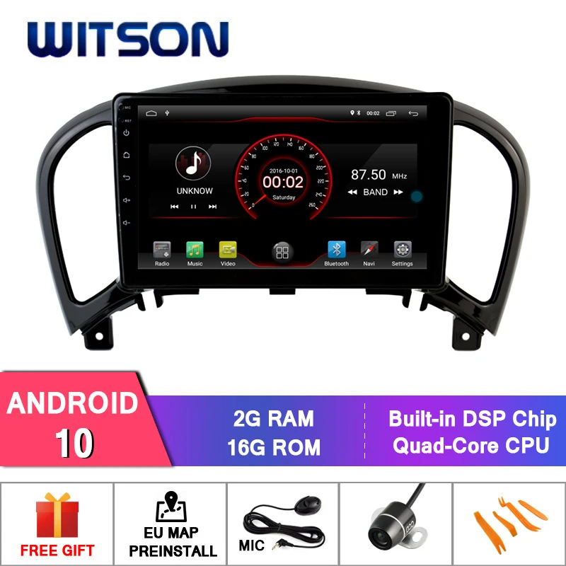 WITSON 10 2 ''Android Восьмиядерный 4 Гб ОЗУ автомобильное радио для NISSAN JUKE 2010 2014 1024x600 HD +