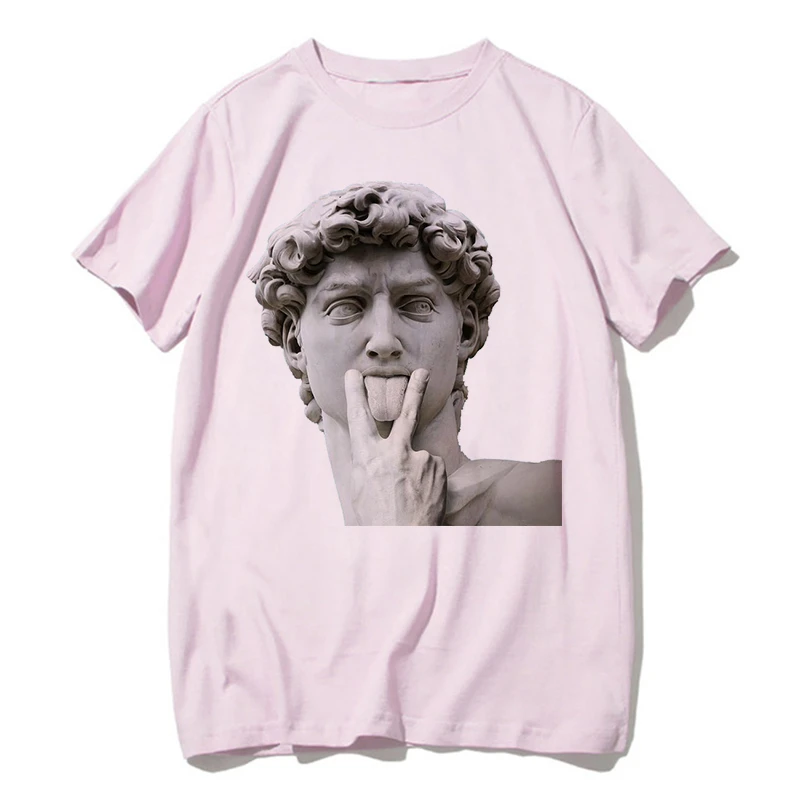 Vaporwave, футболка, Harajuk, топы, футболка, Sad Girl, ретро, аниме, для мужчин, эстетический микеланжело, японский мужской/wo, Мужская футболка, Сексуальная футболка - Цвет: 107