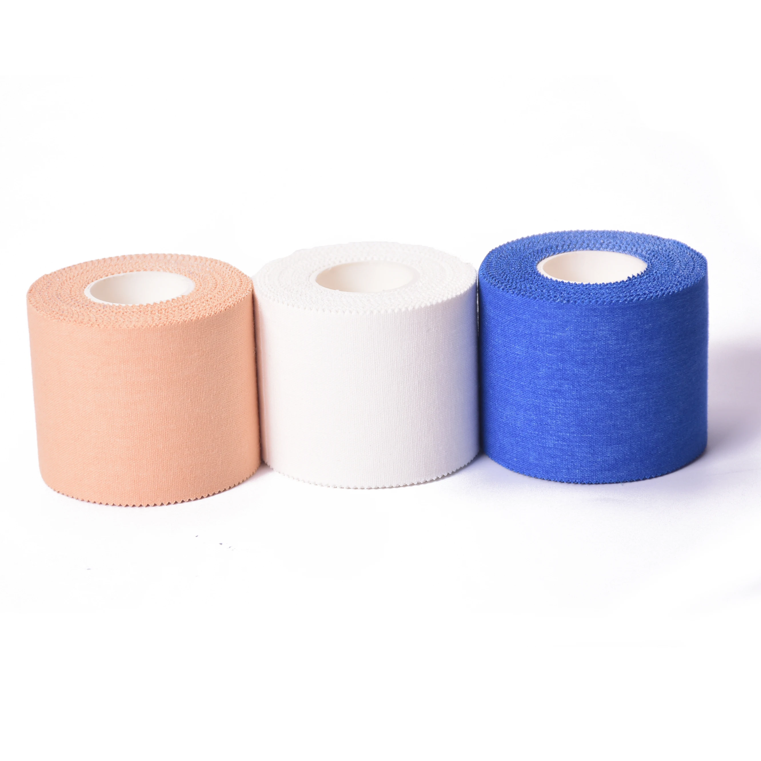 Эластичная хлопковая рулонная клейкая спортивная лента для защиты от растяжения