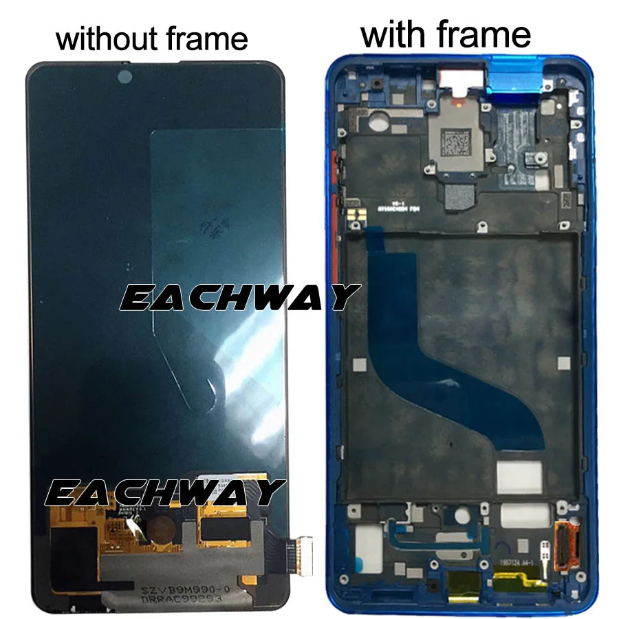 6,3" для xiaomi mi 9t lcd дисплей кодирующий преобразователь сенсорного экрана в сборе mi 9t pro lcd Замена xiaomi redmi K20 Pro K20 lcd mi 9t lcd