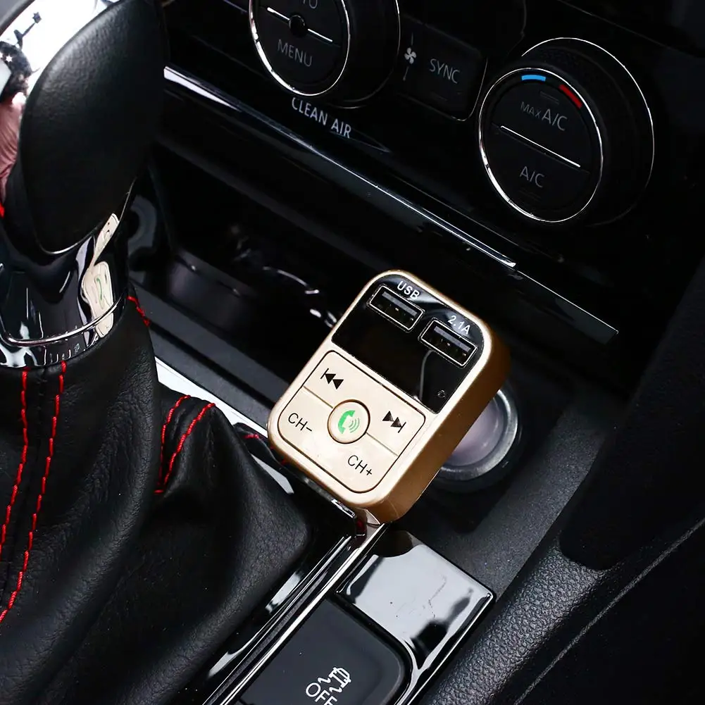 2019 светодиодный беспроводной bluetooth-приемник с цифровым дисплеем портативный