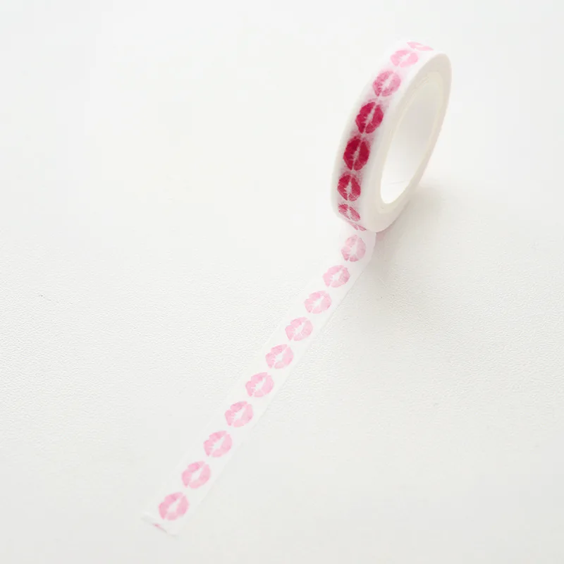 

1Pc Kawaii Stickers Scrapbooking Cute Dot Flower Decorative Paper Bowknot Scrapbook Diary Photo Album Adhesive Masking Tape 8mm