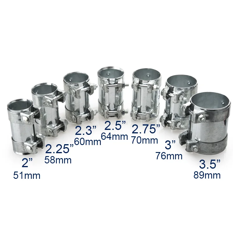 Соединитель для выхлопной трубы 2 75 дюйма 70 мм 304 |