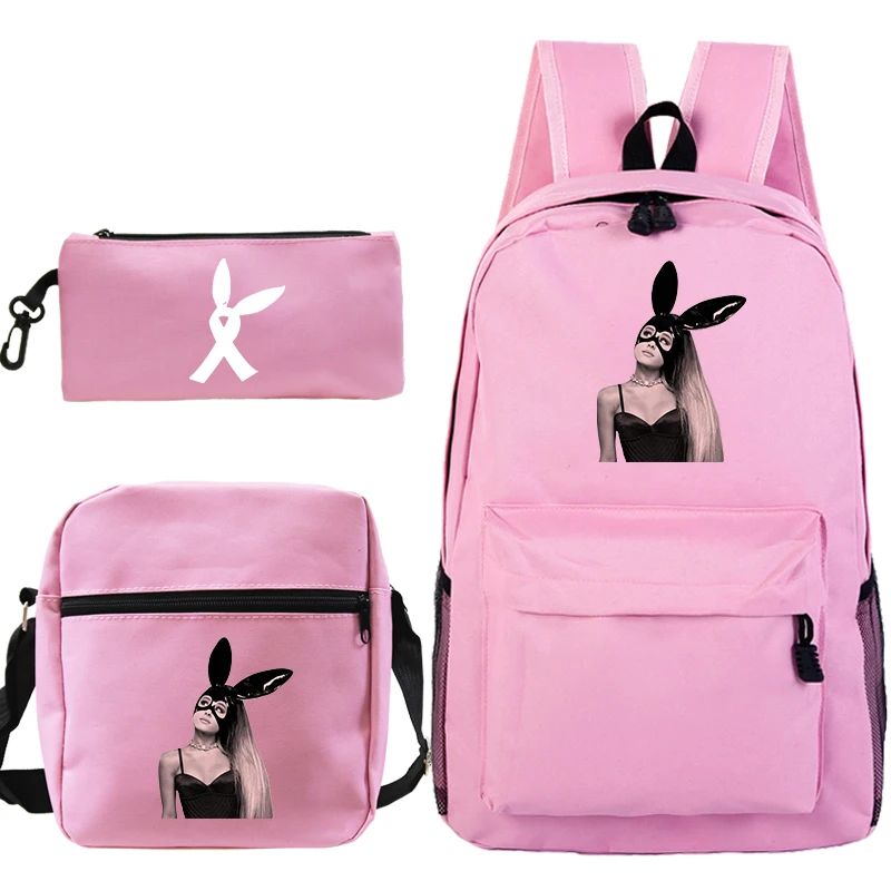 bagpack 1 Модная сумка Mochila Ariana Grande, рюкзак с принтом, школьная сумка для мальчиков и девочек, сумка для путешествий/ноутбука, сумка с ручкой через плечо, сумка - Цвет: bagpack 1