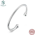 INALIS простой двойной жемчужные бусы браслеты мужские белая вспышка с круглым открытым юбилейный браслет, модное ювелирное изделие, бесплатная доставка, новинка