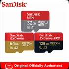 Карта памяти SanDisk Micro SD, A1, 128 ГБ, 16 ГБ, 32 ГБ, 64 ГБ, 256 ГБ, EXTREME PRO U3, A2, 4K, TF флэш-карта памяти