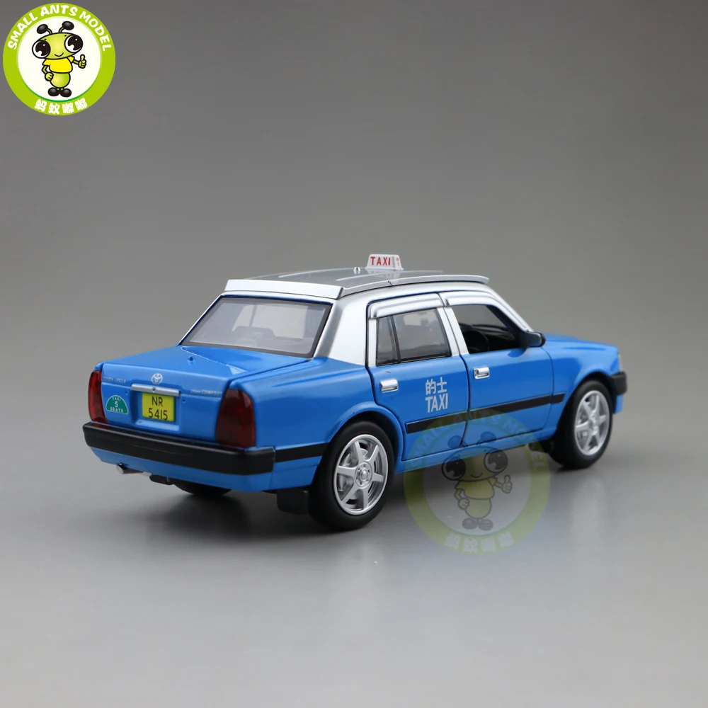 1/32 JACKIEKIM Crown HongKong Taxi литье под давлением модель автомобиля такси игрушки для детей