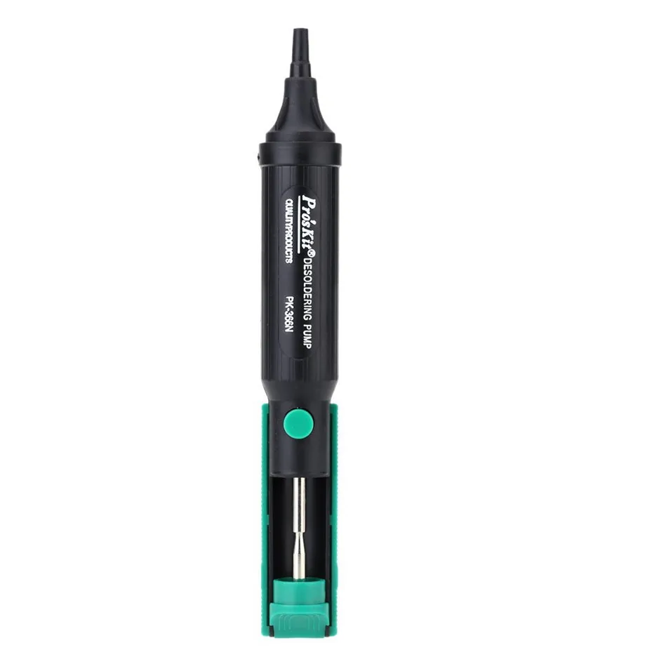

New 8PK-366N-G Solder Sucker Anti-static Desoldering Pump Piston with Double Oil Seals Portable and Easy Use Residue 205mm