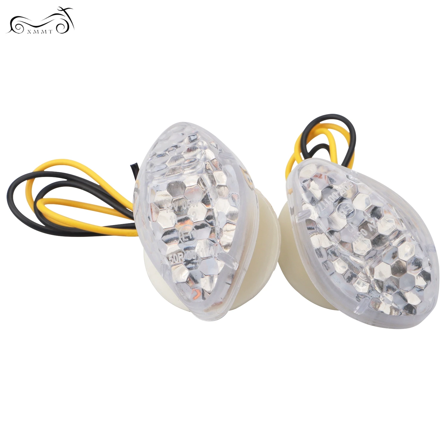 2 шт 10 мм желтый светодиод поворотник Янтарный боковой светильник комплект для