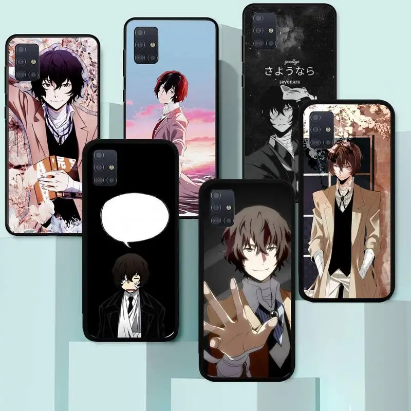 

Anime Bungou Stray Dogs Dazai Osamu Phone Case for Samsung A71 A80 A91 A01 A02 A11 A12 21 31 32 20E S 32 M10 20 30 31S 21 cover