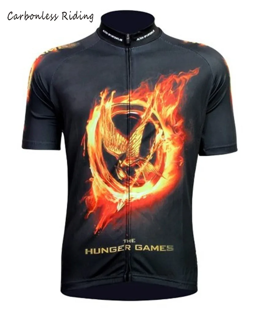 Голодные игры мужские велосипедные Джерси быстросохнущая велосипедная одежда
