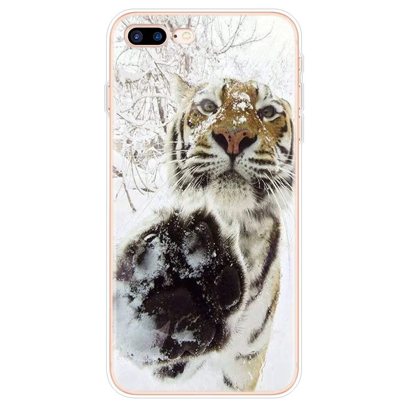 Чехол для телефона с мультяшным рисунком Dumbo прозрачный силиконовый чехол iPhone 8