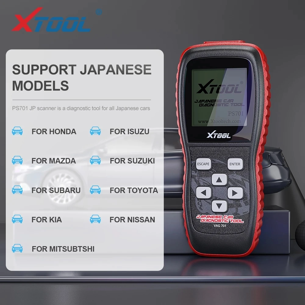 Автомобильный диагностический инструмент для Toyota Honda Suzuki Kia Isuzu Mazda Nissan бесплатное