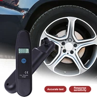 high precision tire pressure gauge digital lcd display black car tire pressure gauge for automobile tire pressure monitor vt800
