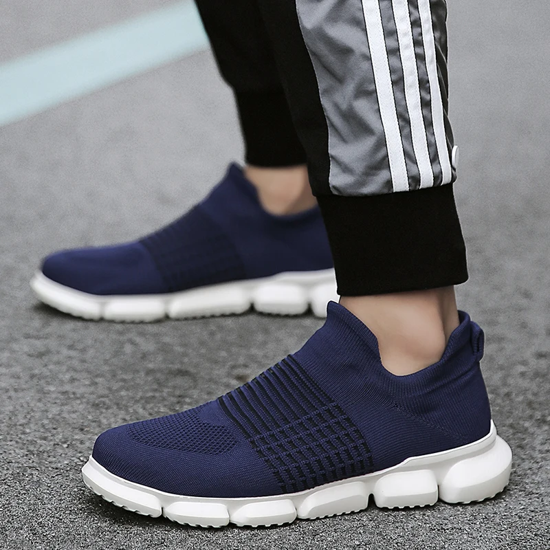 Кроссовки-носки Мужские дышащие легкие спортивные для бега летняя Уличная обувь