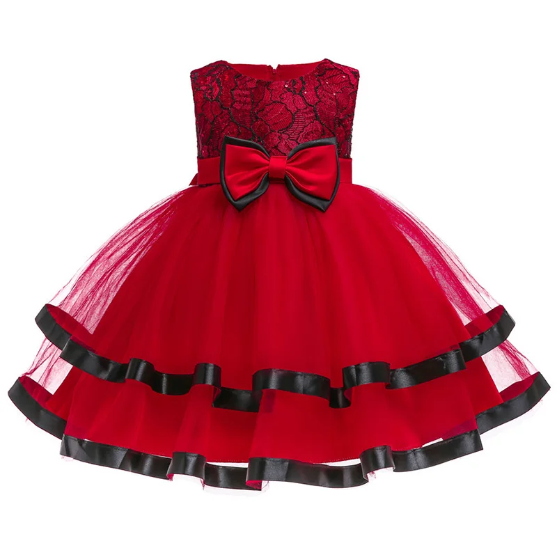 Платье принцессы с юбкой пачкой для маленьких девочек бальное платье первого дня