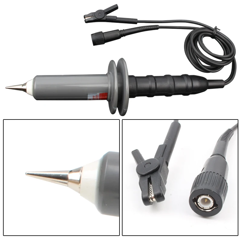 Новый зонд высокого напряжения серии HVP для осциллографа до 20 кВ, с коэффициентом ослабления 1000Х, полосой пропускания 10 МГц, постоянным напряжением 5 кВ / 10 кВ / 15 кВ / 20 кВ.