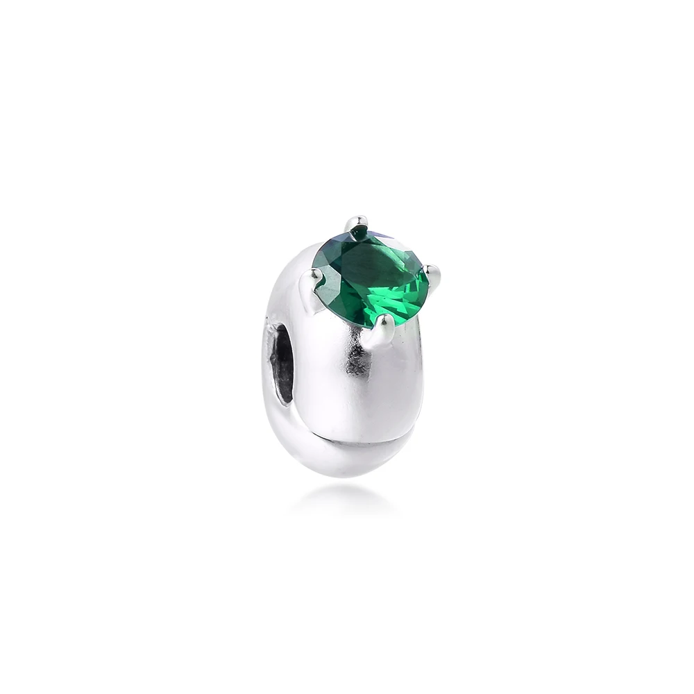 

Valentine's Day Gift 2021 Clip Beads for Jewelry Making Fashion Round 100% Real Silver 925 Bracelets Women Jewelry DIY Charm