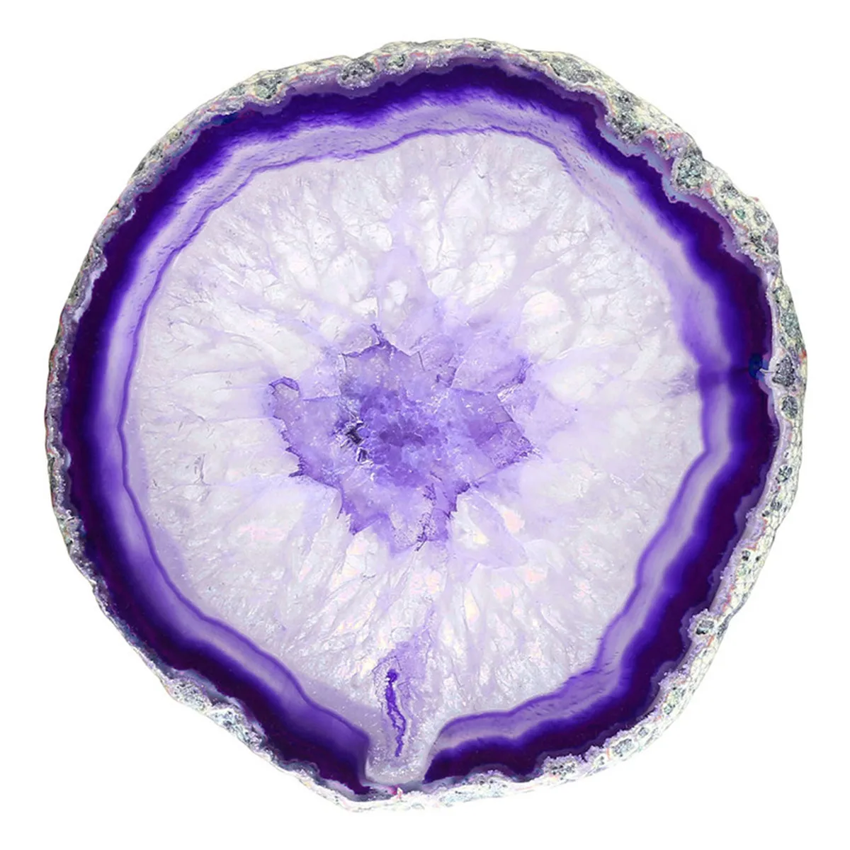 Ночник светильник Geode Druzy светодиодный с USB|Камни| |