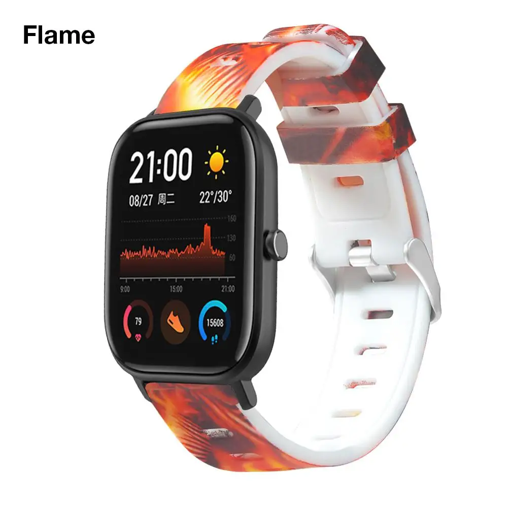 Смарт-часы для Xiaomi Huami Amazfit GTS сменный ремешок для наручных часов браслет ремешок силиконовый браслет ремешок аксессуары - Цвет: 4