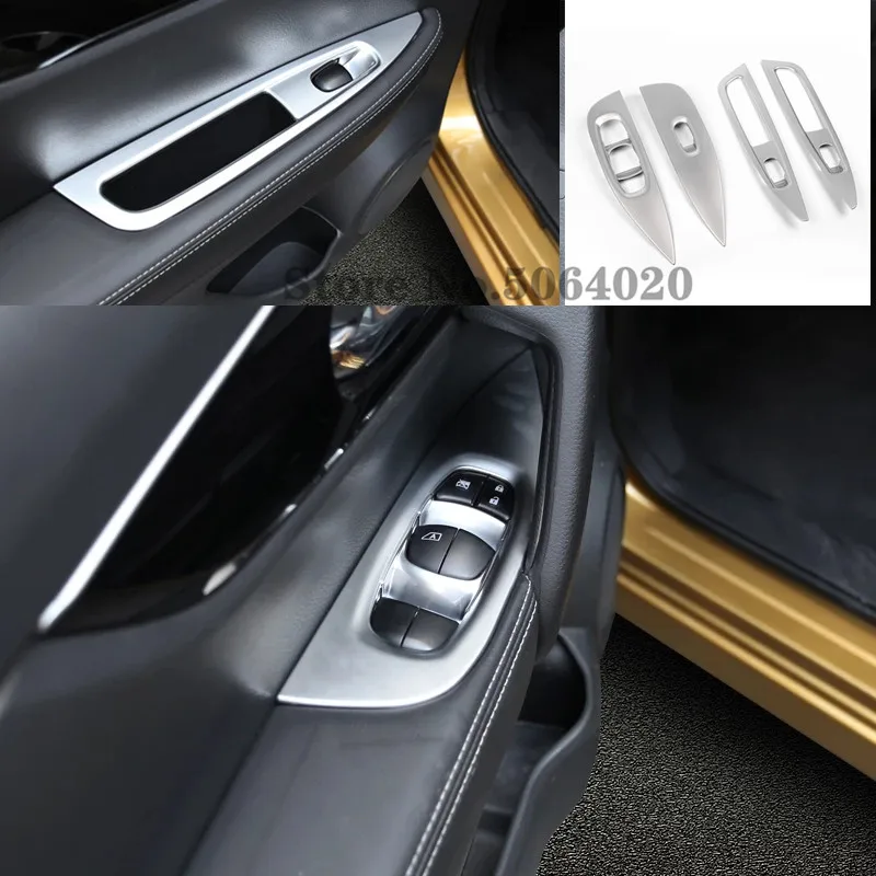 Для Nissan Qashqai J11 Rogue спортивные аксессуары 2015 2016 2017 2018 внутренняя дверь подлокотник