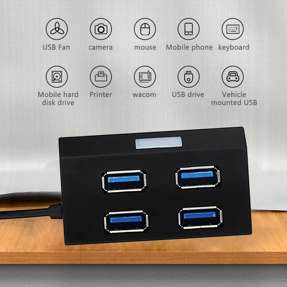 4 порта мини USB 2 0 концентратор сплиттер разработанное производство длительный