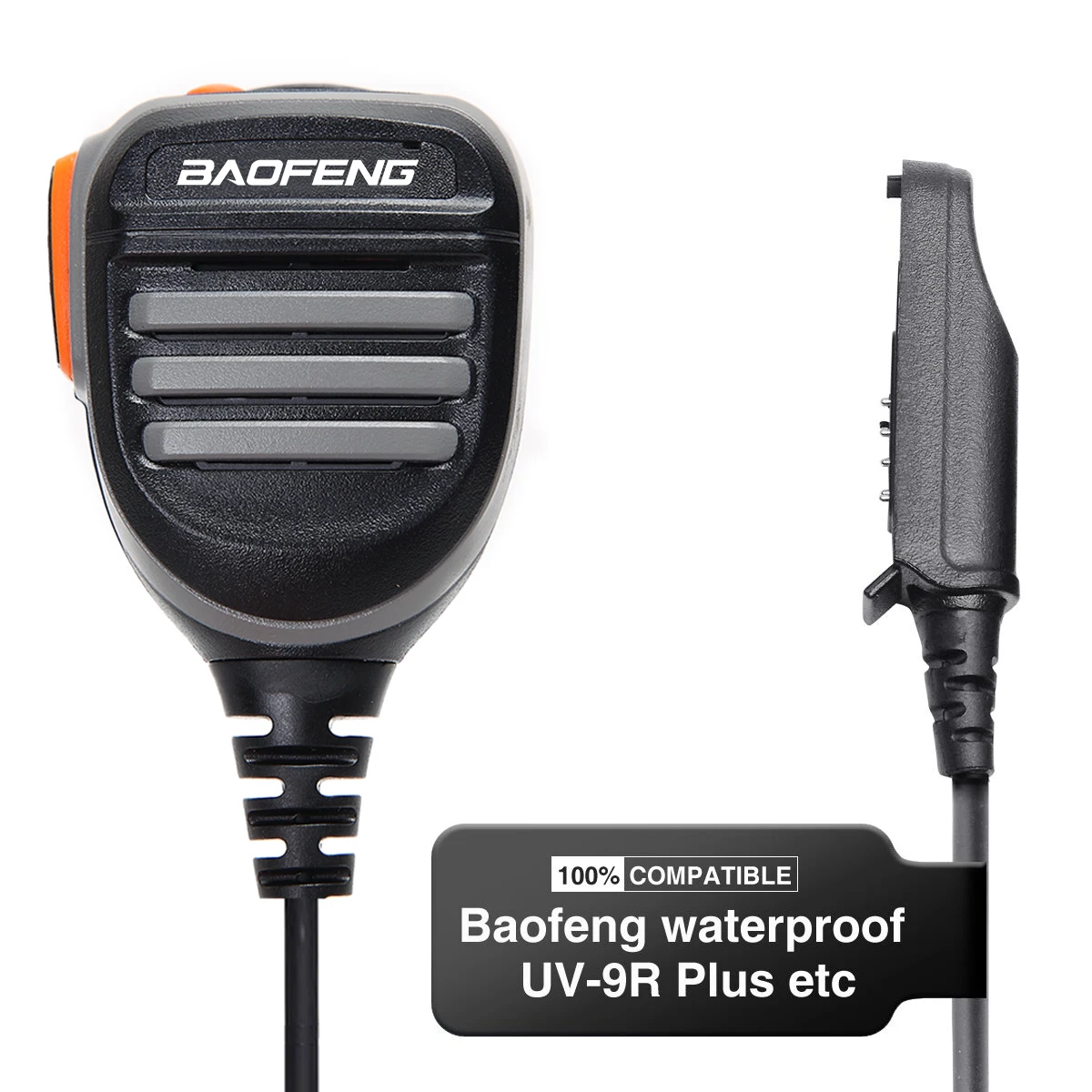 Водонепроницаемая Наплечная Колонка Baofeng UV 9R plus/Pro /ERA|Запчасти и аксессуары для