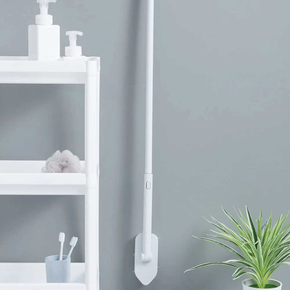 

Bathroom Long Handle Brush Bristles Floor Ceramic Tile Scrub Toilet Bath Cleaning Tool-30
