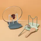Кухня многофункциональная полка столешницы без перфорации, стойка для хранения ложки Кухня блюдо горшок крышкой держатель ложек кронштейн