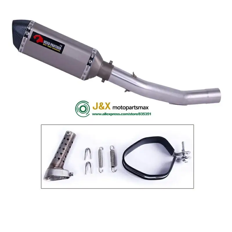 ZX 10R глушитель выхлопных газов мотоцикла среднее звено полная система слипоны