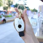 Новинка Мягкий ТПУ чехол для автомобильного ключа с полным покрытием чехол-брелок для Mercedes Benz A B C R G Class GLK GLA w204 W251 W463 W176 AMG брелок
