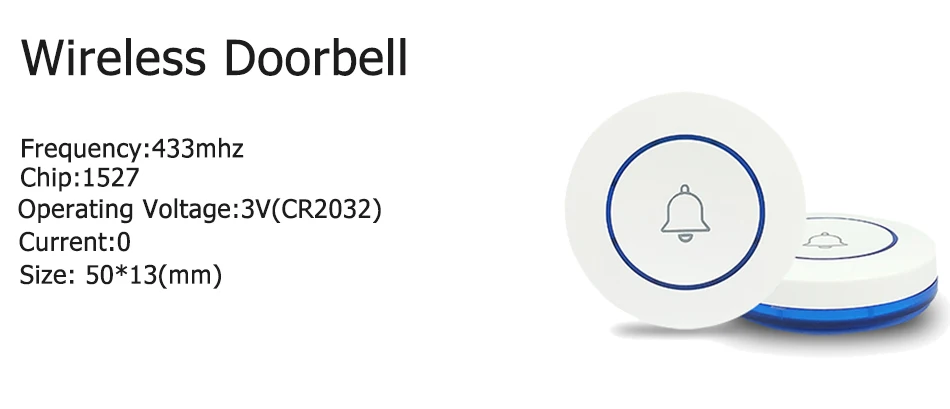 doorbell DIY WI-FI 3g GSM gprs беспроводной приложение пульт дистанционного управления Управление домашняя охранная сигнализация с голосовым англо-рус ES PL де варианты - Цвет: doorbell
